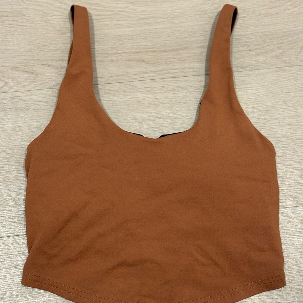 Prana Brown Workout Top
